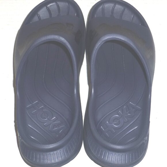 Hoka Ora Women's Athletic Slides Sandals Size: 8 Navy - Picture 2 of 8